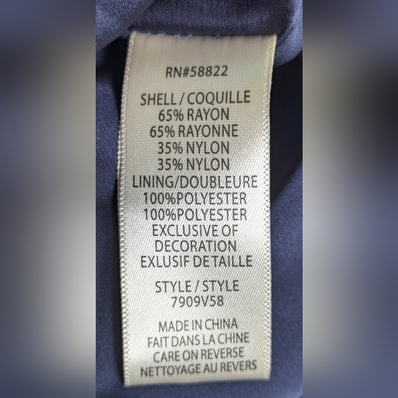 NWT ... Max Studio Velvet Burnout Sleeveless Dress Size L - Picture 10 of 12